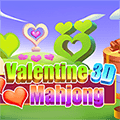 Sevgililer Günü 3D Mahjong